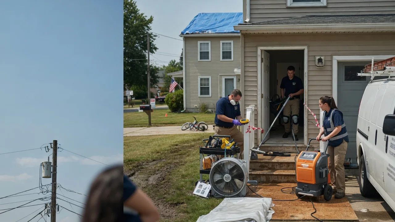 Water Damage Repair in Leaf River, IL near me